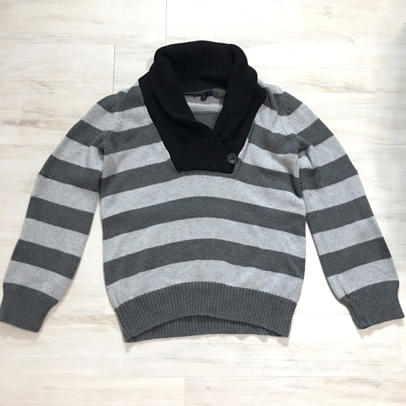 Gap Cowl Neck Striped Sweater - Picture 1 of 3